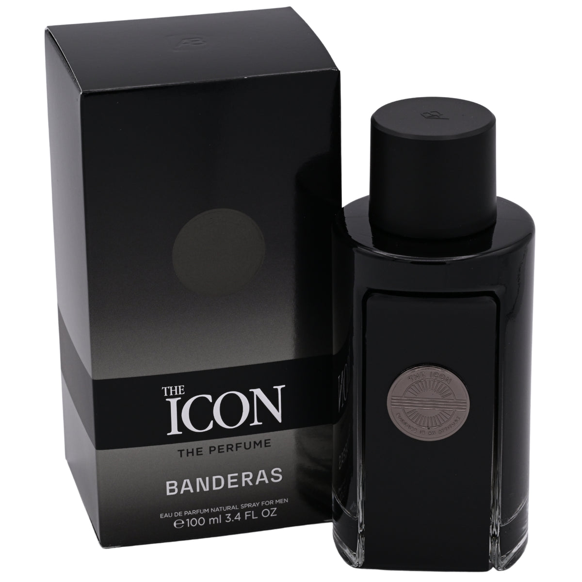 Antonio Banderas The Icon The Perfume Eau de Parfum Spray for Men 3.4 oz (100 ml) New in Retail Box 8411061079959