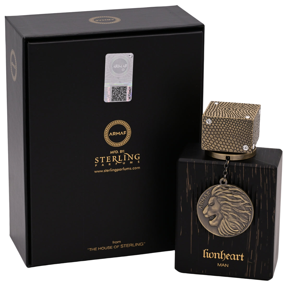 Armaf Club de Nuit LionHeart Man Eau de Parfum Spray for Men 3.4 oz (100 ml) New Retail Box 6294015196450