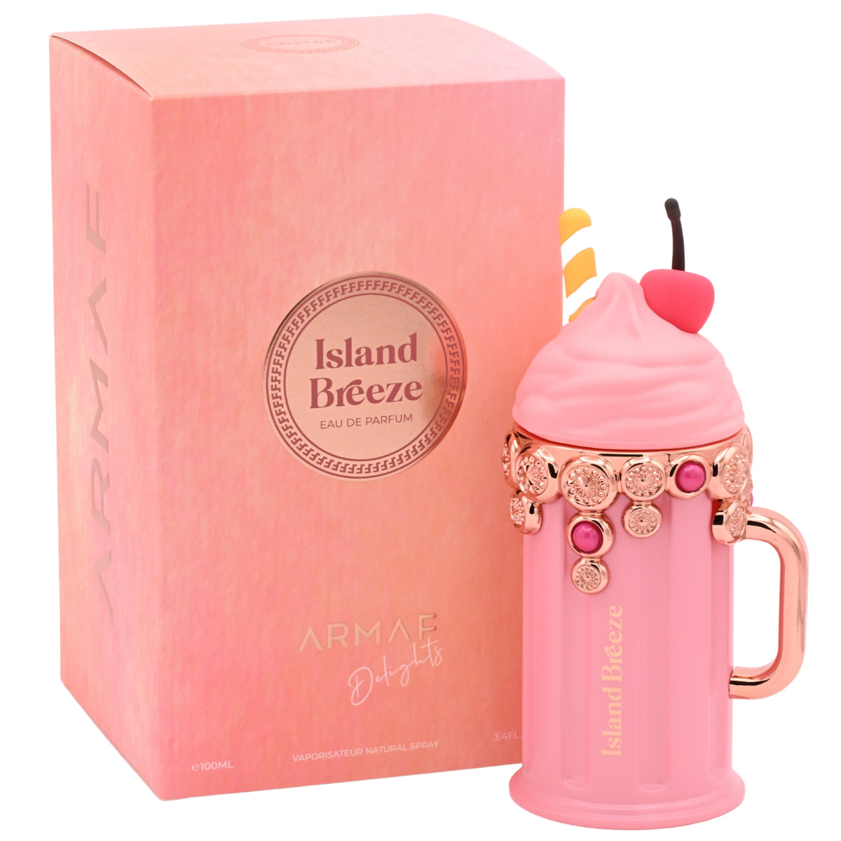 Armaf Delights Island Breeze Eau de Parfum (EDP) Unisex Spray 3.4 fl oz (100 ml) New in Box 6295199811771
