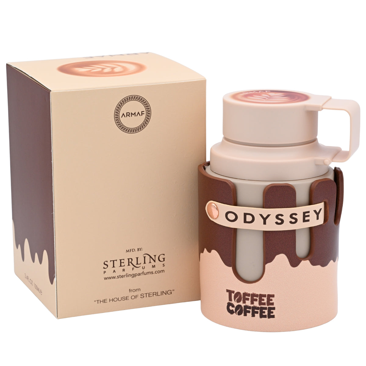 Armaf Odyssey Toffee Coffee Eau de Parfum (EDP) Unisex Spray 3.4 oz (100 ml) New Retail Box 6295199807705
