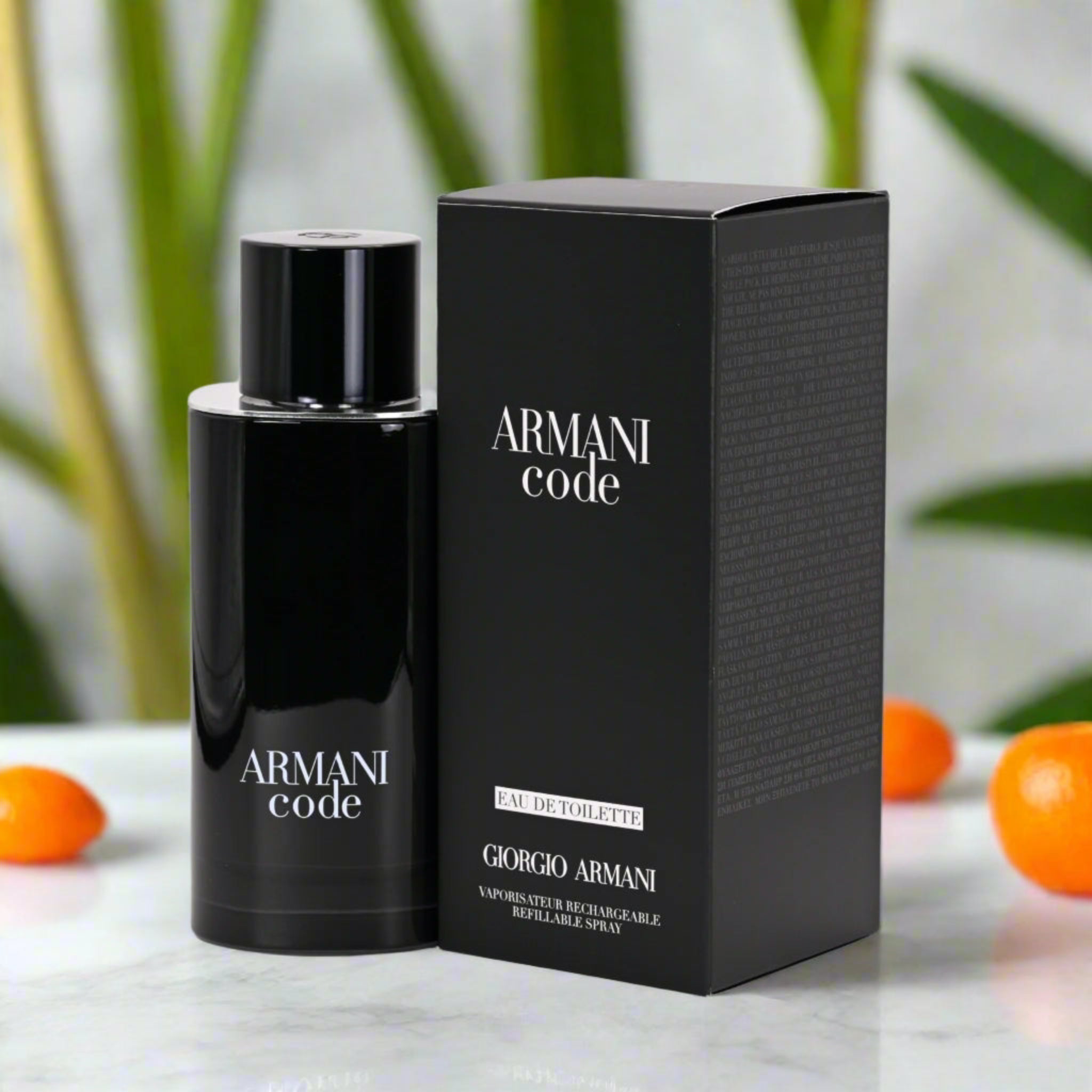Armani Code (refillable) by Giorgio Armani cologne for men EDT 4.2 oz