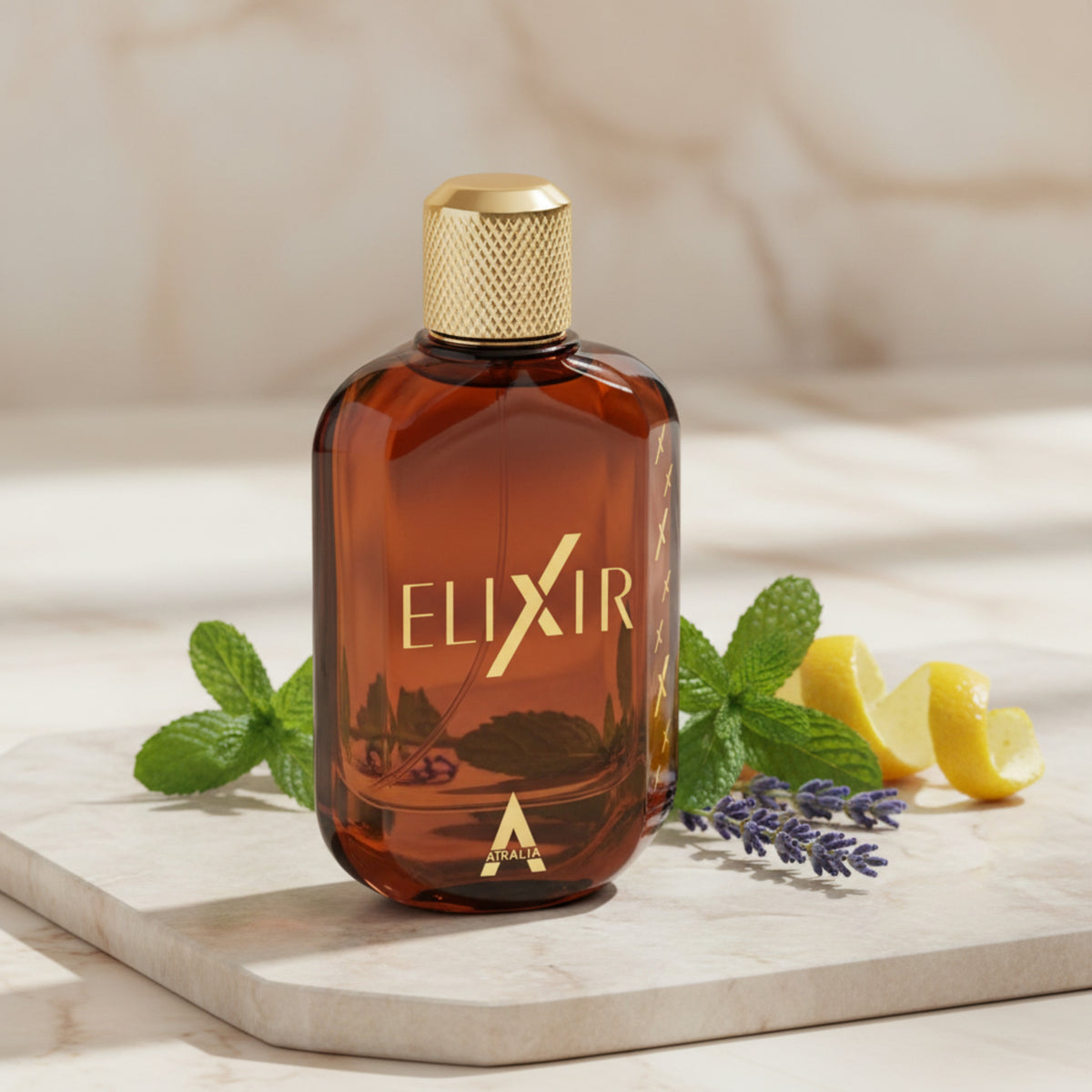Atralia Elixir Eau de Parfum (EDP) Spray for Men 3.4 oz / 100 ml New Retail Box 850051296378