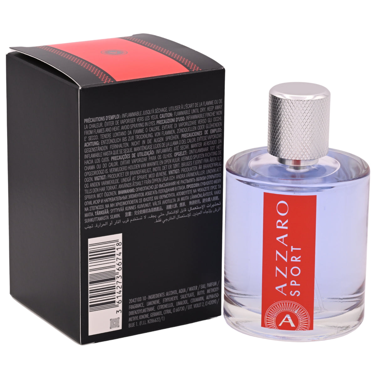 Azzaro Sport by Azzaro cologne for men EDT 3.38 oz New in Box 3614273667418