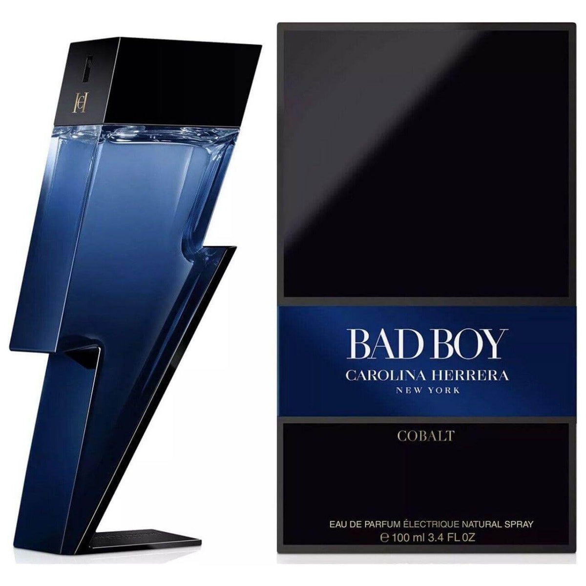 Bad Boy Cobalt by Carolina Herrera cologne EDP 3.3 / 3.4 oz New in Box 8411061027837