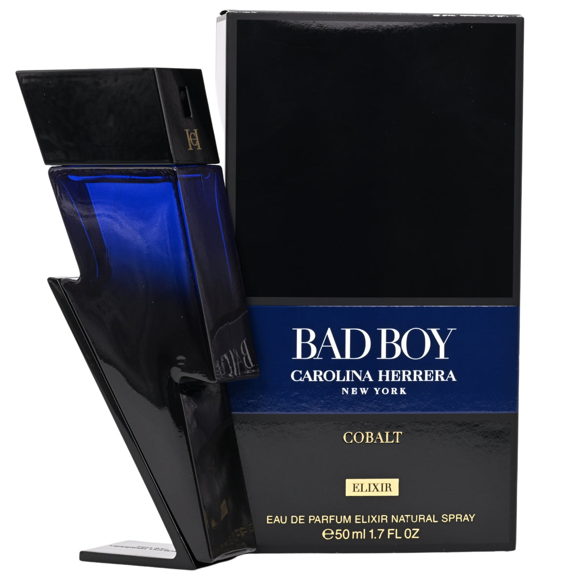 Bad Boy Cobalt Elixir by Carolina Herrera cologne EDP 1.7 oz New in Box 8411061083765