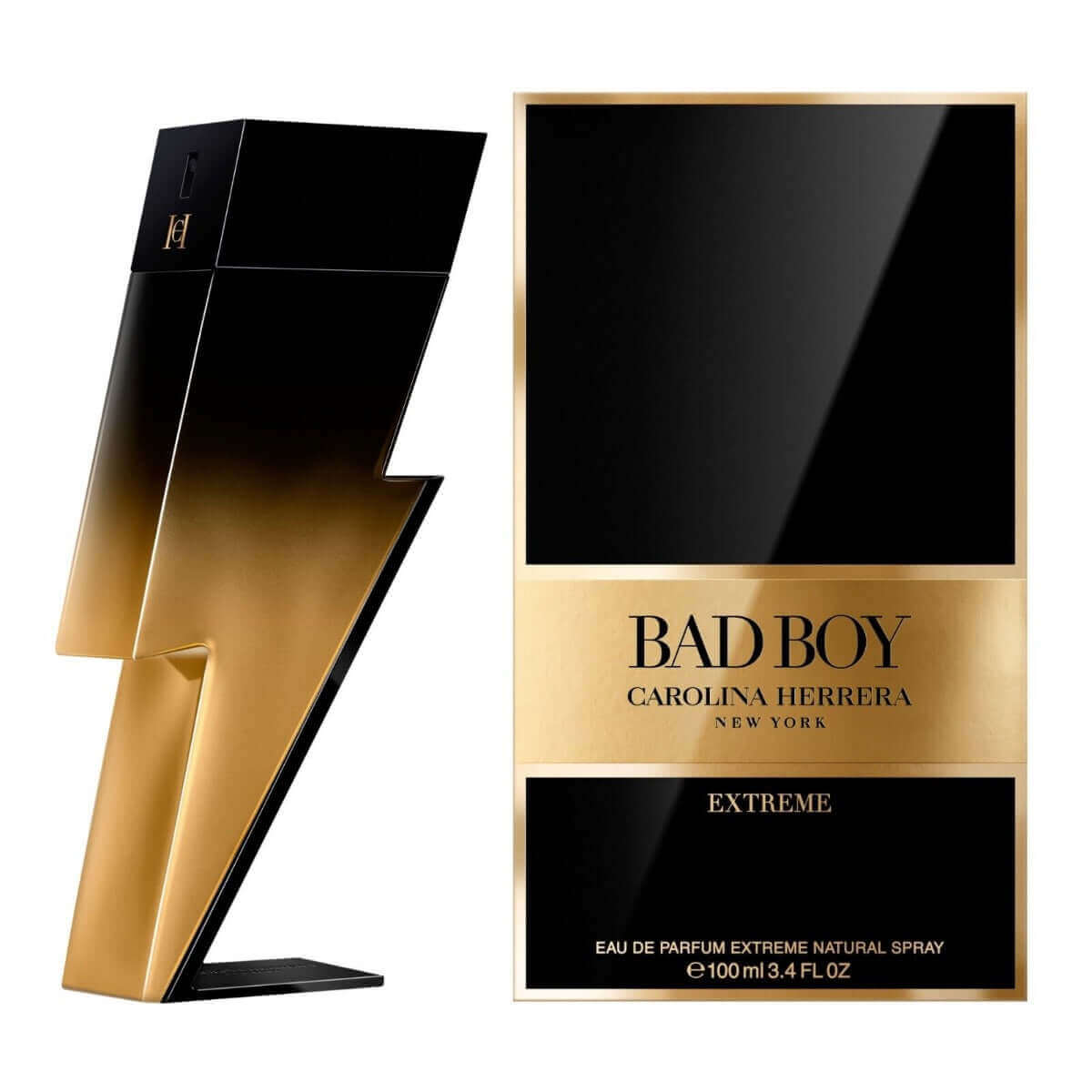 Bad Boy Extreme by Carolina Herrera cologne EDP 3.3 / 3.4 oz New in Box 8411061057056