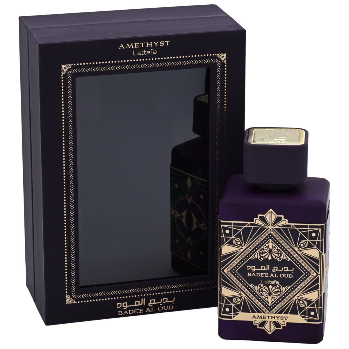 Bade'e al Oud Amethyst by Lattafa perfume unisex EDP 3.3 / 3.4 oz New in Box 6291108733875