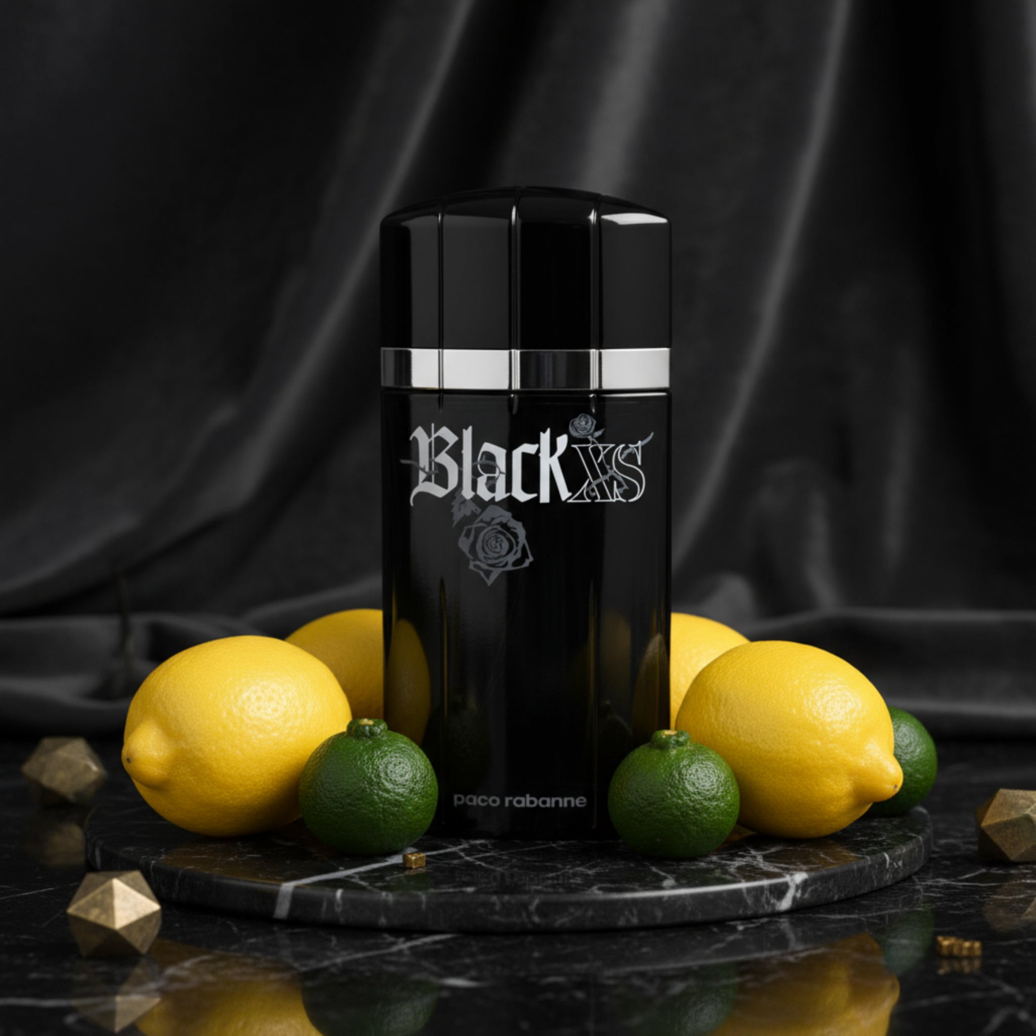 Black XS by Paco Rabanne 3.3 oz 3.4 EDT Cologne Spray for Men