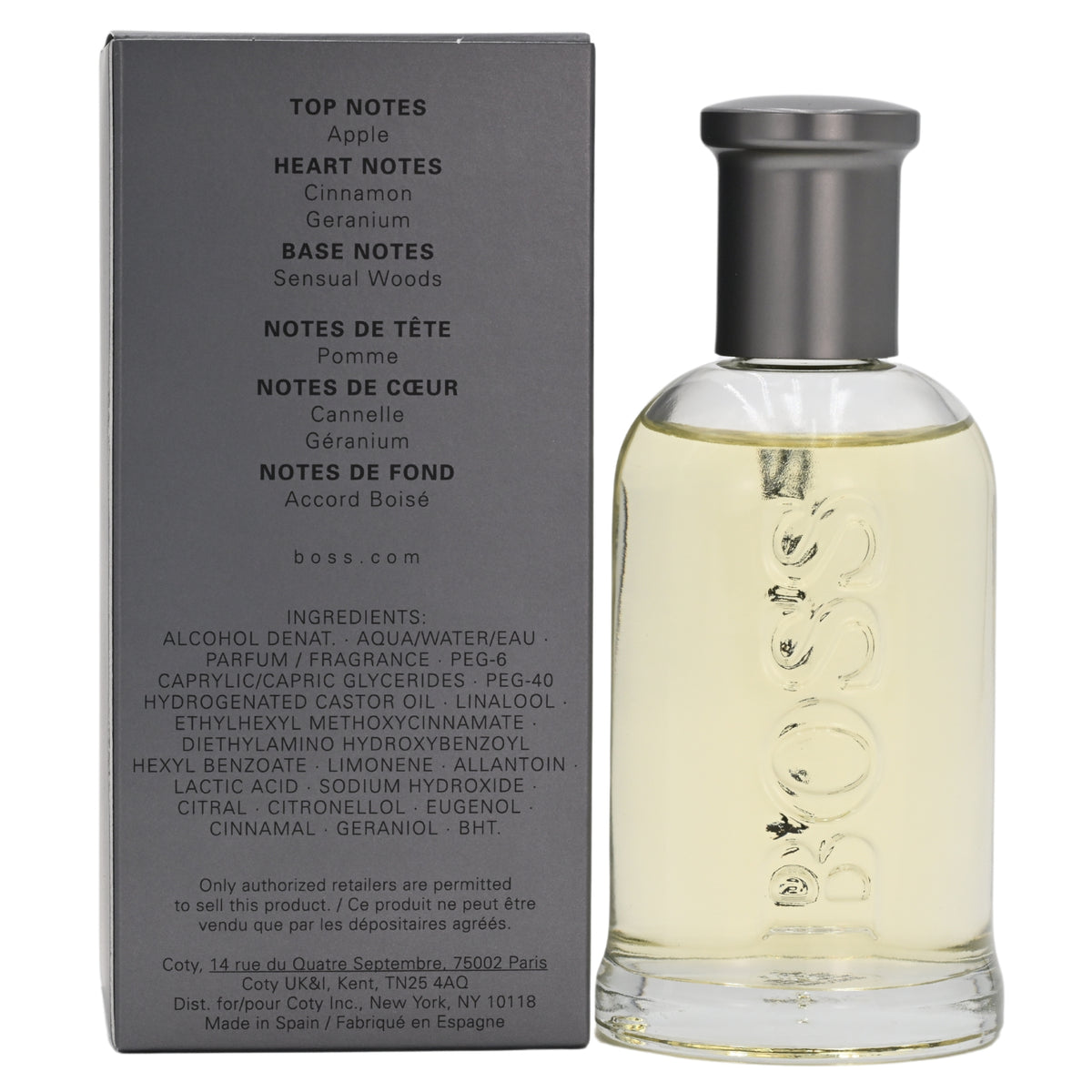 BOSS # 6 by Hugo Boss aftershave for men 3.3 / 3.4 oz New in Box 737052351186