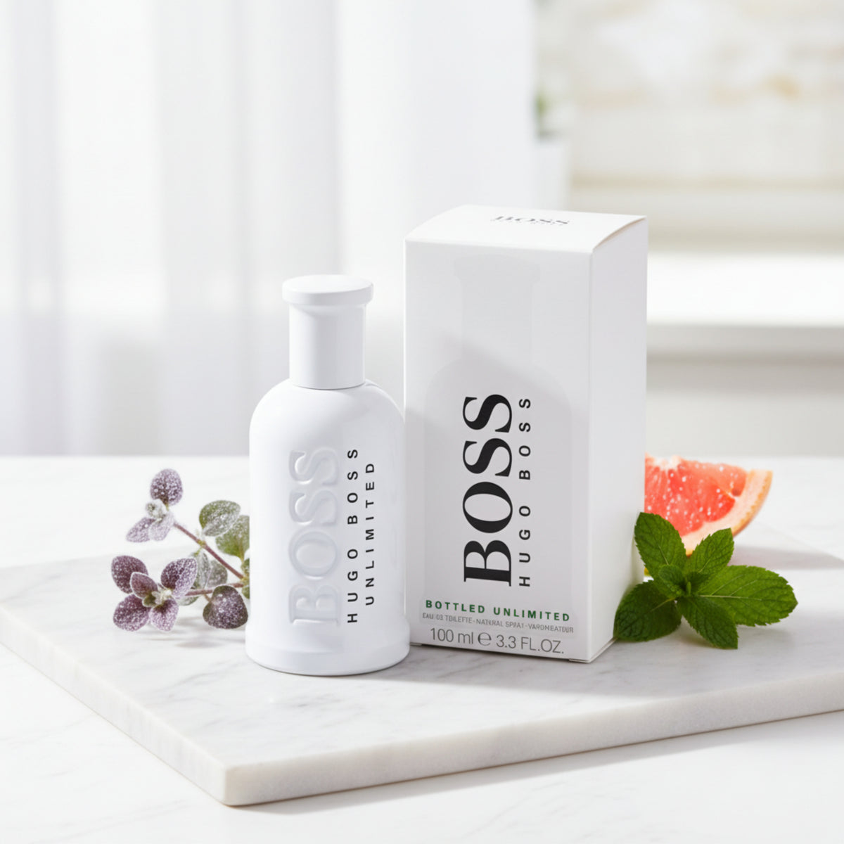 BOSS # 6 UNLIMITED by HUGO BOSS Cologne EDT Men 3.3 / 3.4 oz NO SIX NEW IN BOX 737052766775