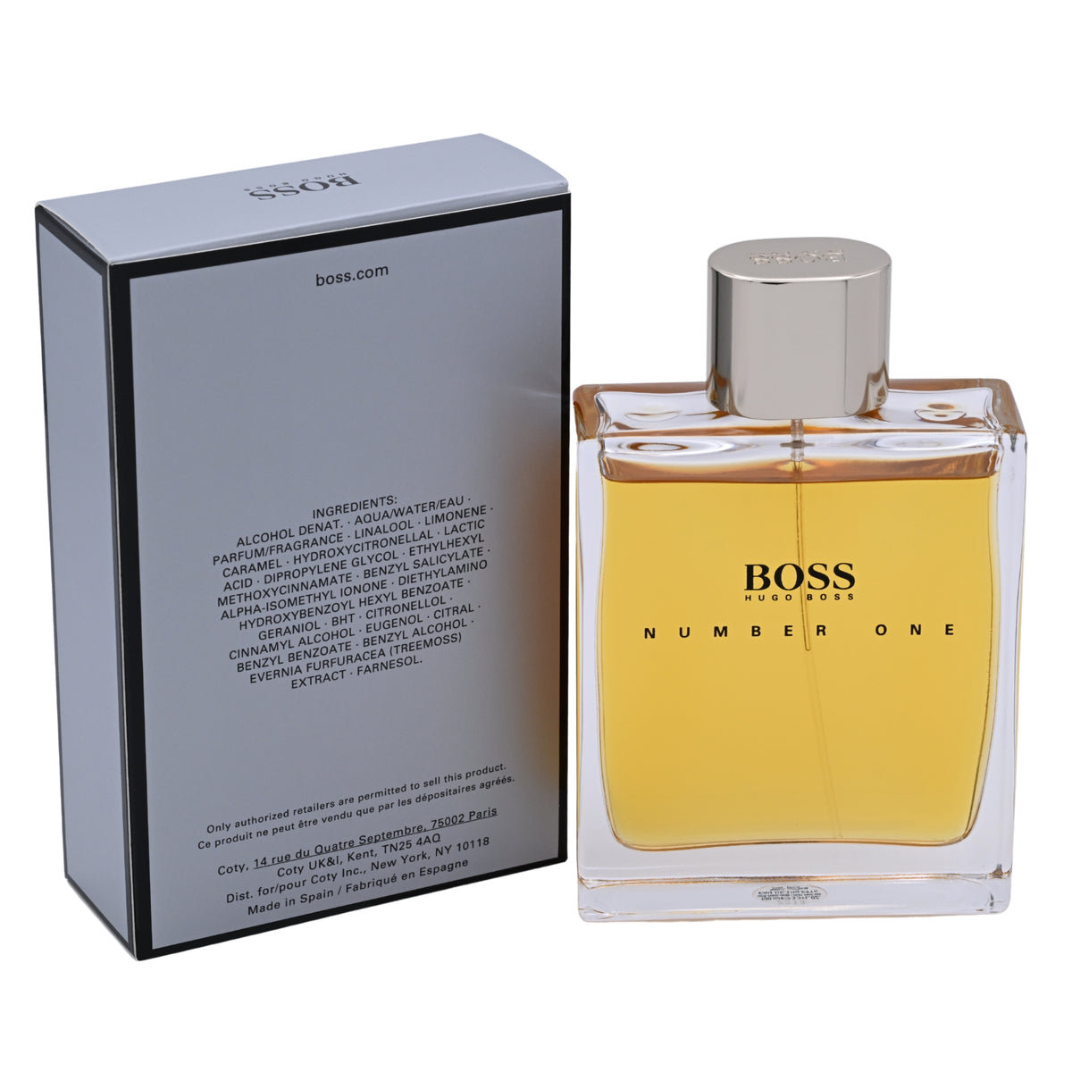 Boss Number One by Hugo Boss cologne for men EDT 3.3 / 3.4 oz New in Box 3616301623335