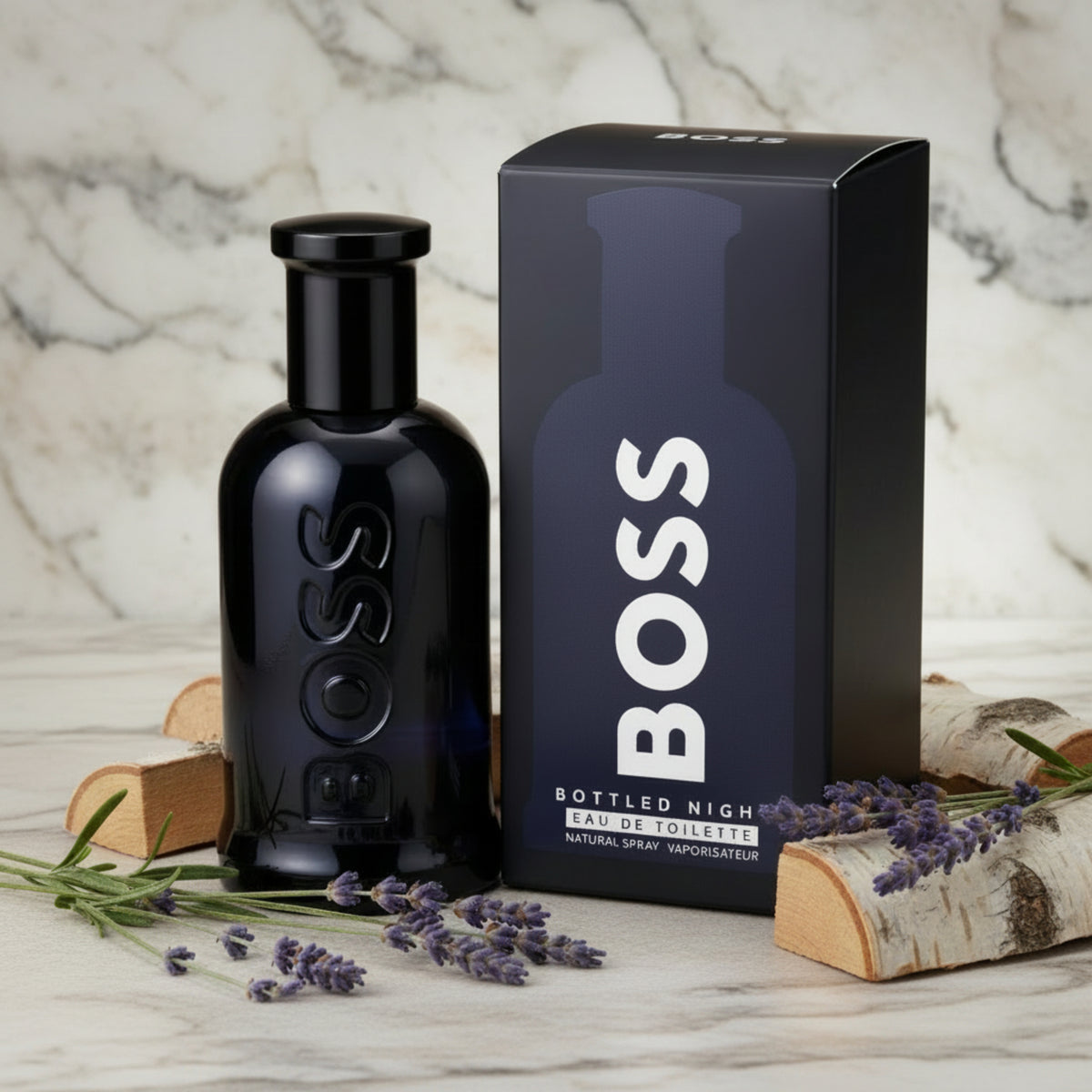 BOSS Six No 6 BOTTLED NIGHT by Hugo 3.3 / 3.4 EDT Cologne Men NEW in BOX 737052352060