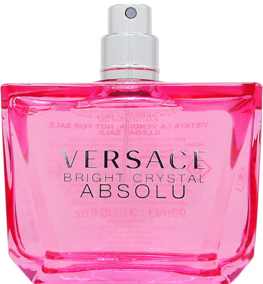 Bright Crystal Absolu by Gianni Versace for women EDP 3.0 oz New Tester
