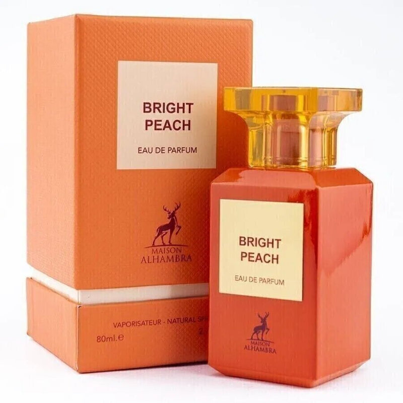 Bright Peach by Maison Alhambra perfume for unisex EDP 2.7 oz New in Box