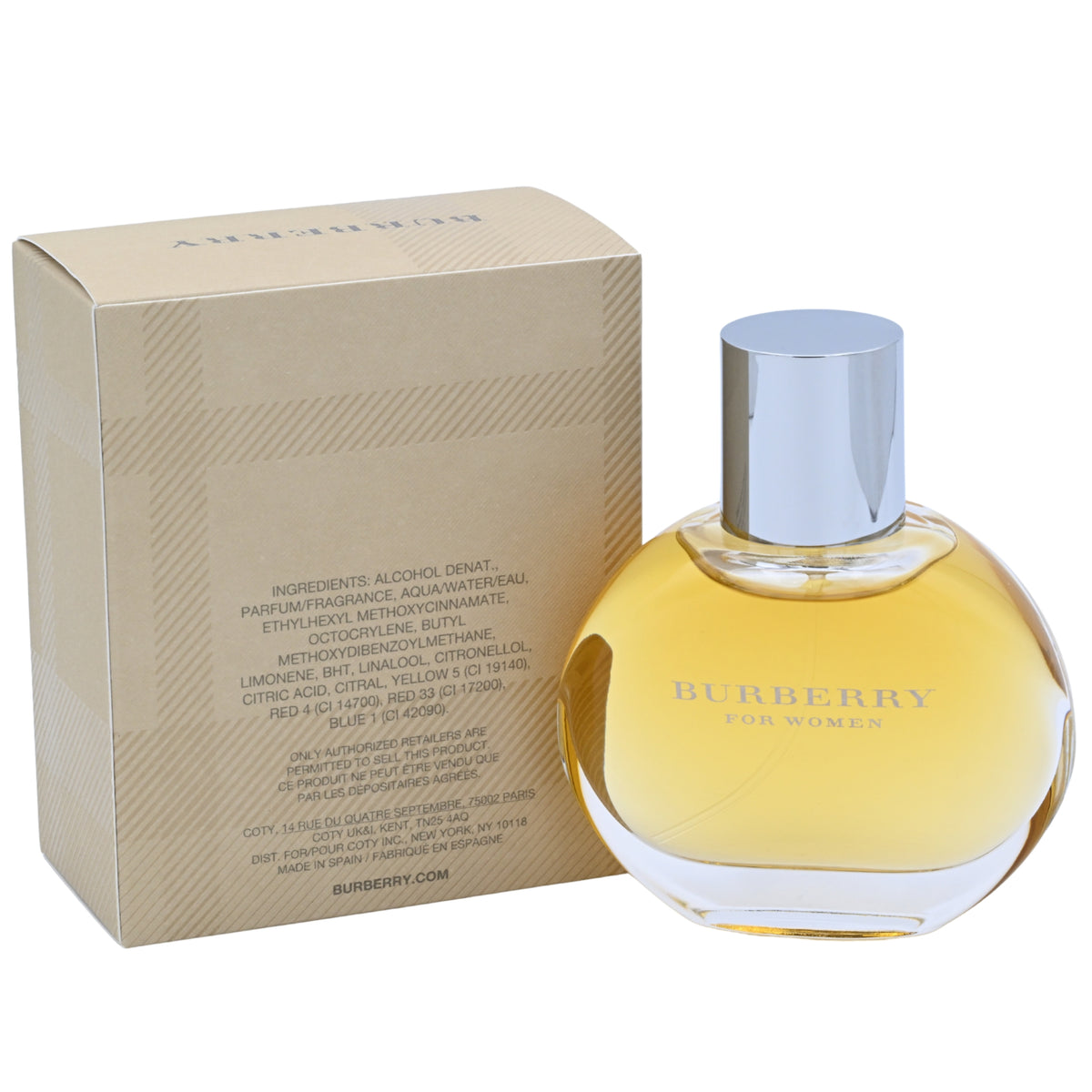 BURBERRY CLASSIC by Burberry perfume for women EDP 1.7 oz New in Box 3614226905697