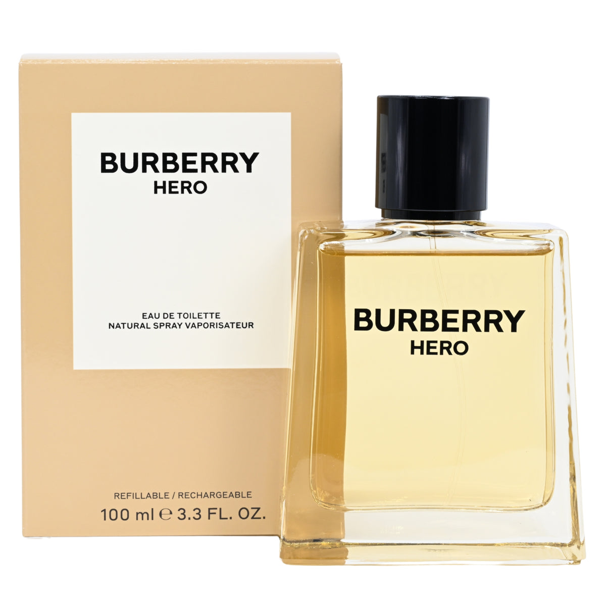 Burberry Hero by Burberry cologne for men EDT 3.3 / 3.4 oz New in Box 3614229820799