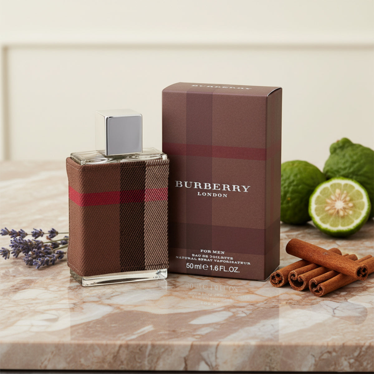 Burberry London for Men Eau de Toilette Spray 1.6 oz (50 ml) by Burberry 3614226904997