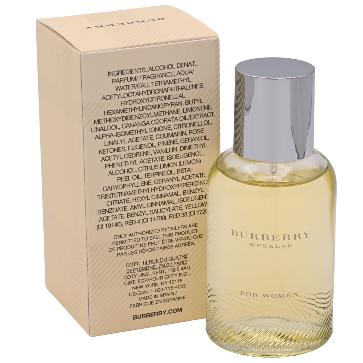 Burberry Weekend for Women Eau de Parfum Spray 1.6 fl oz (48 ml) - Burberry 3614227748323
