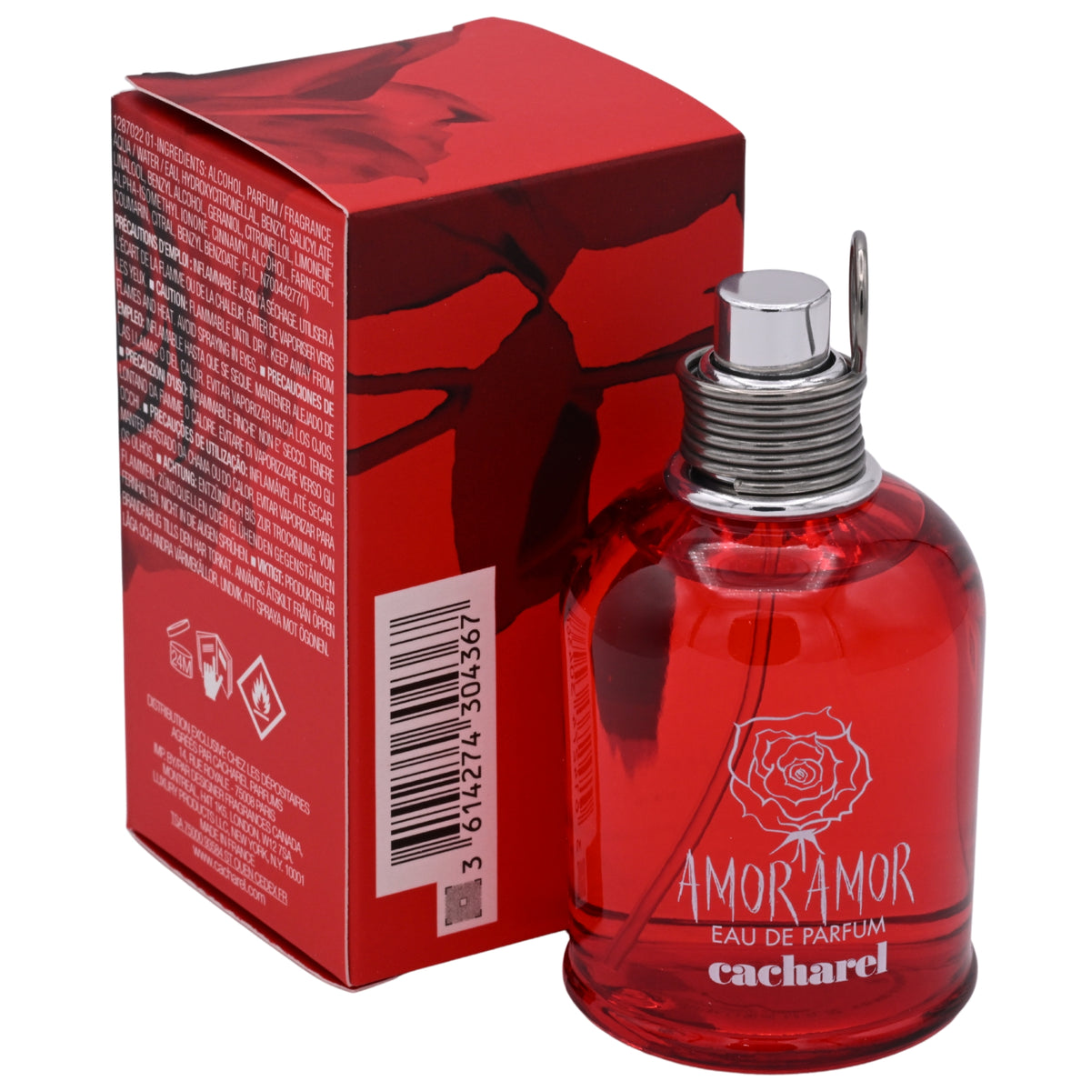 Cacharel Amor Amor Eau de Parfum Spray for Women 1.7 fl oz (50 ml) - Cacharel 3614274304367