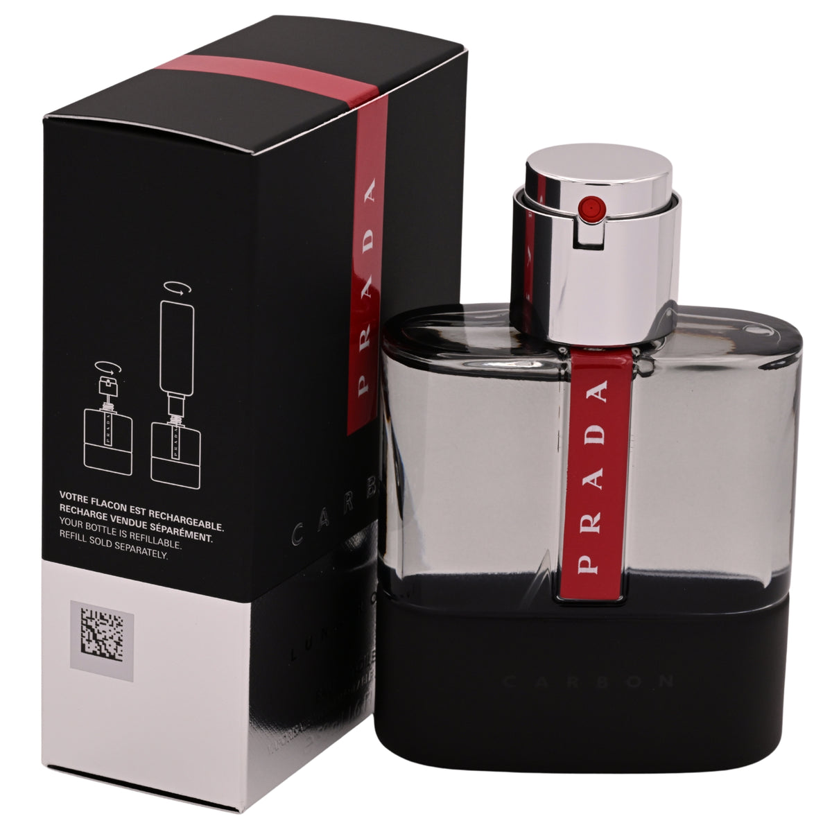 Carbon Luna Rossa by Prada cologne for men EDT 1.6 oz New in Box 8435137759811