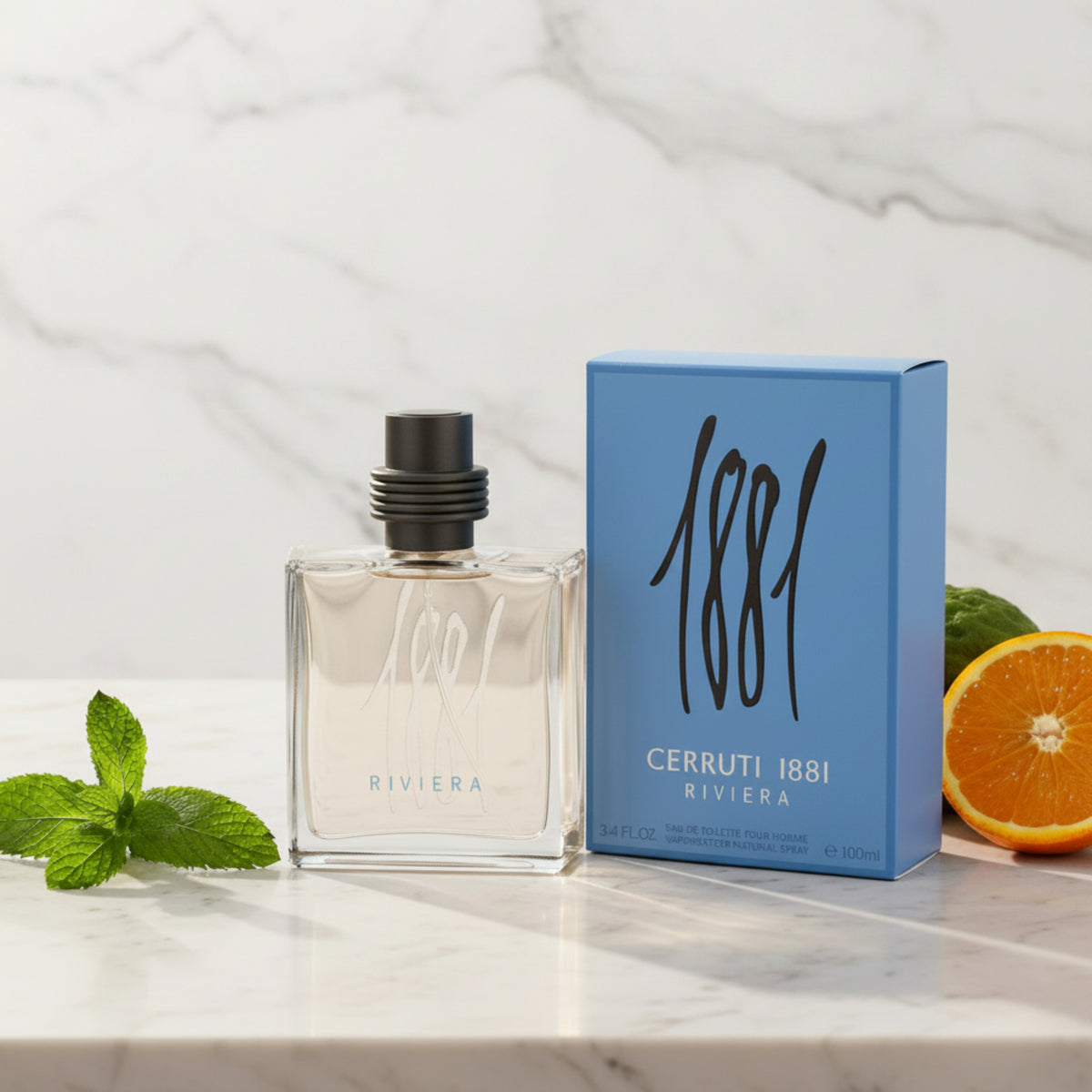 Cerruti 1881 Riviera Eau de Toilette Spray for Men 3.4 oz (100 ml) by Nino Cerruti 5050456005437