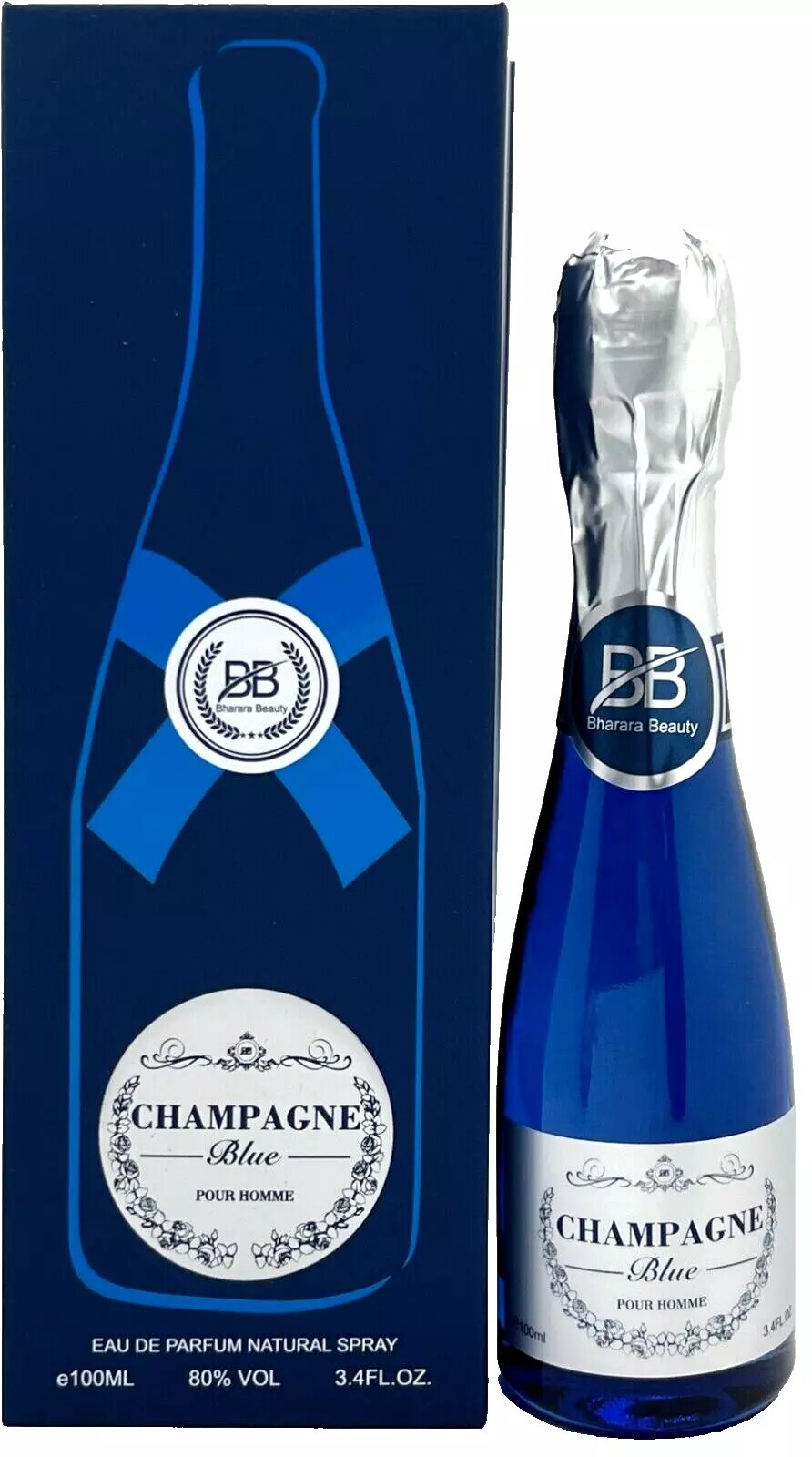 Champagne Blue by Bharara cologne for men EDP 3.3 / 3.4 oz New in Box