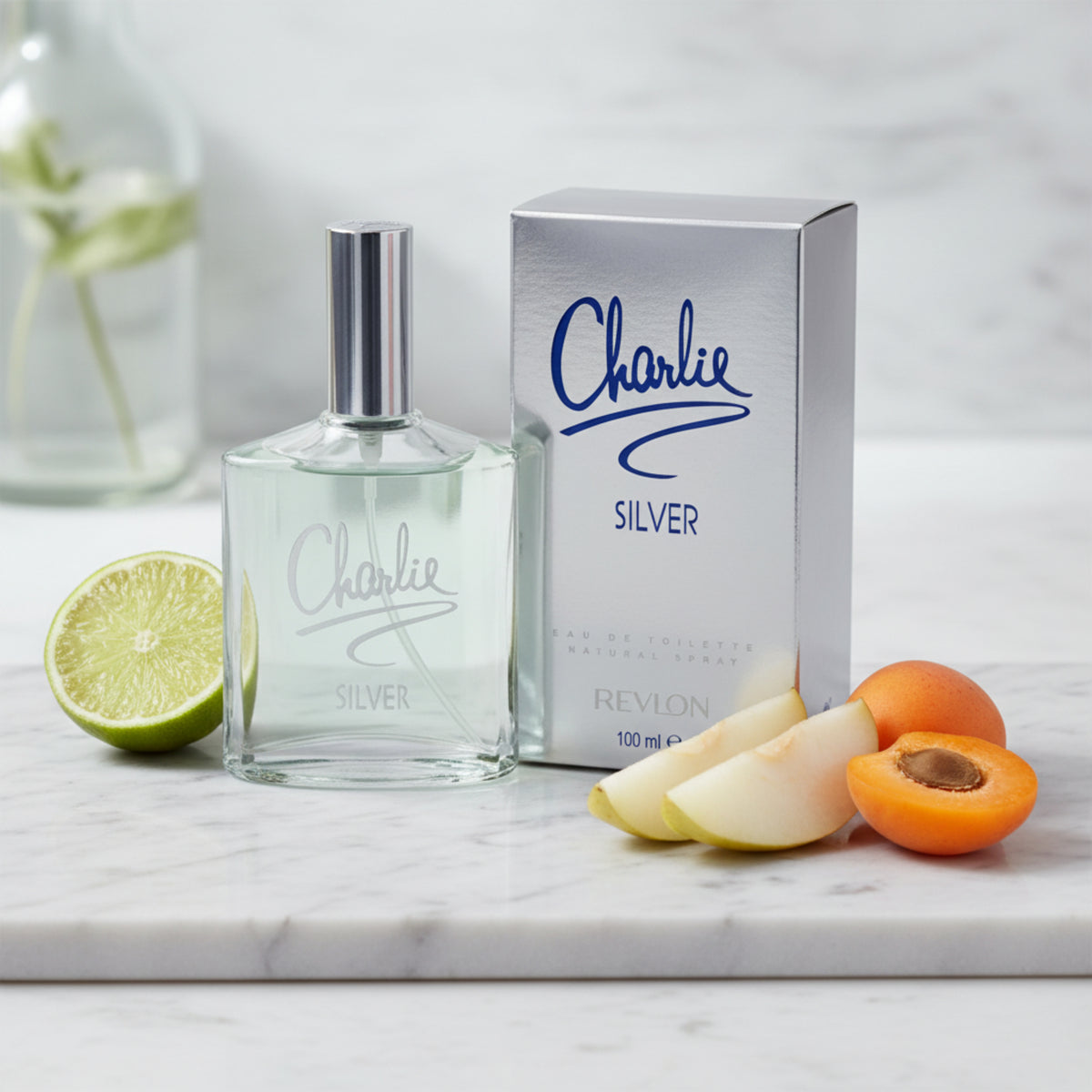 CHARLIE SILVER by Revlon Perfume 3.4 / 3.3 oz EDT For Women New in Box 5000386147745