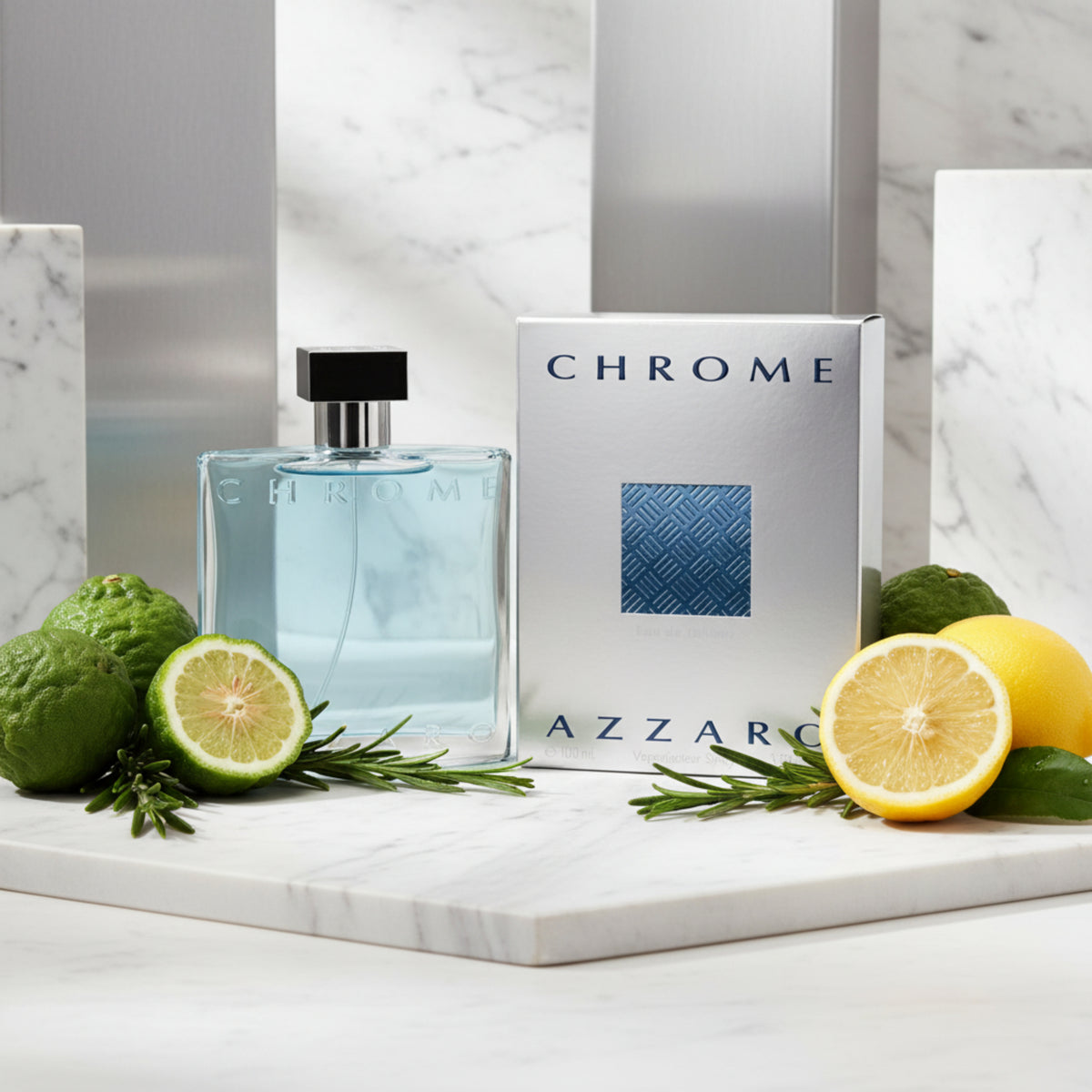 CHROME by Loris Azzaro Cologne for Men EDT 3.3 / 3.4 oz New in Box 3351500920037