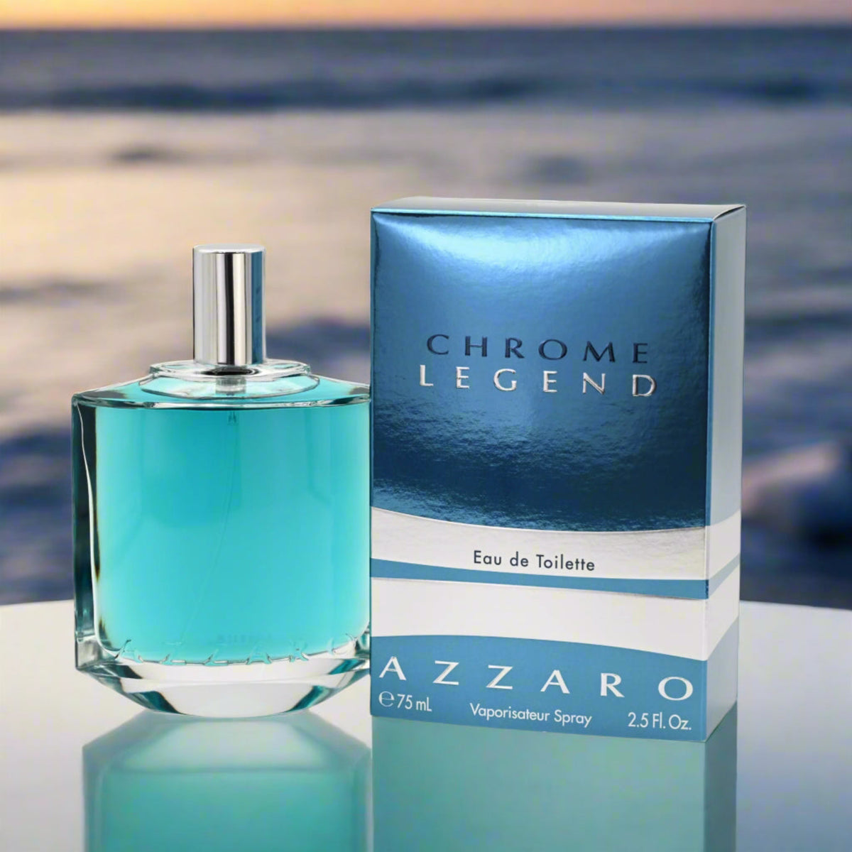 CHROME LEGEND by Azzaro cologne for Men EDT 2.6 oz New in Box 3351500015238