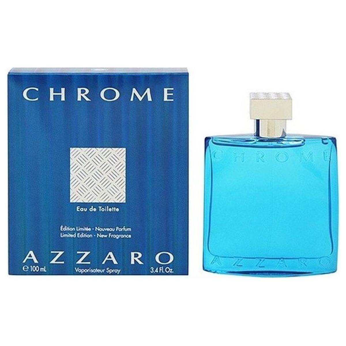 Chrome Limited Edition by Loris Azzaro for men EDT 3.3 / 3.4 oz New in Box 3351500002320