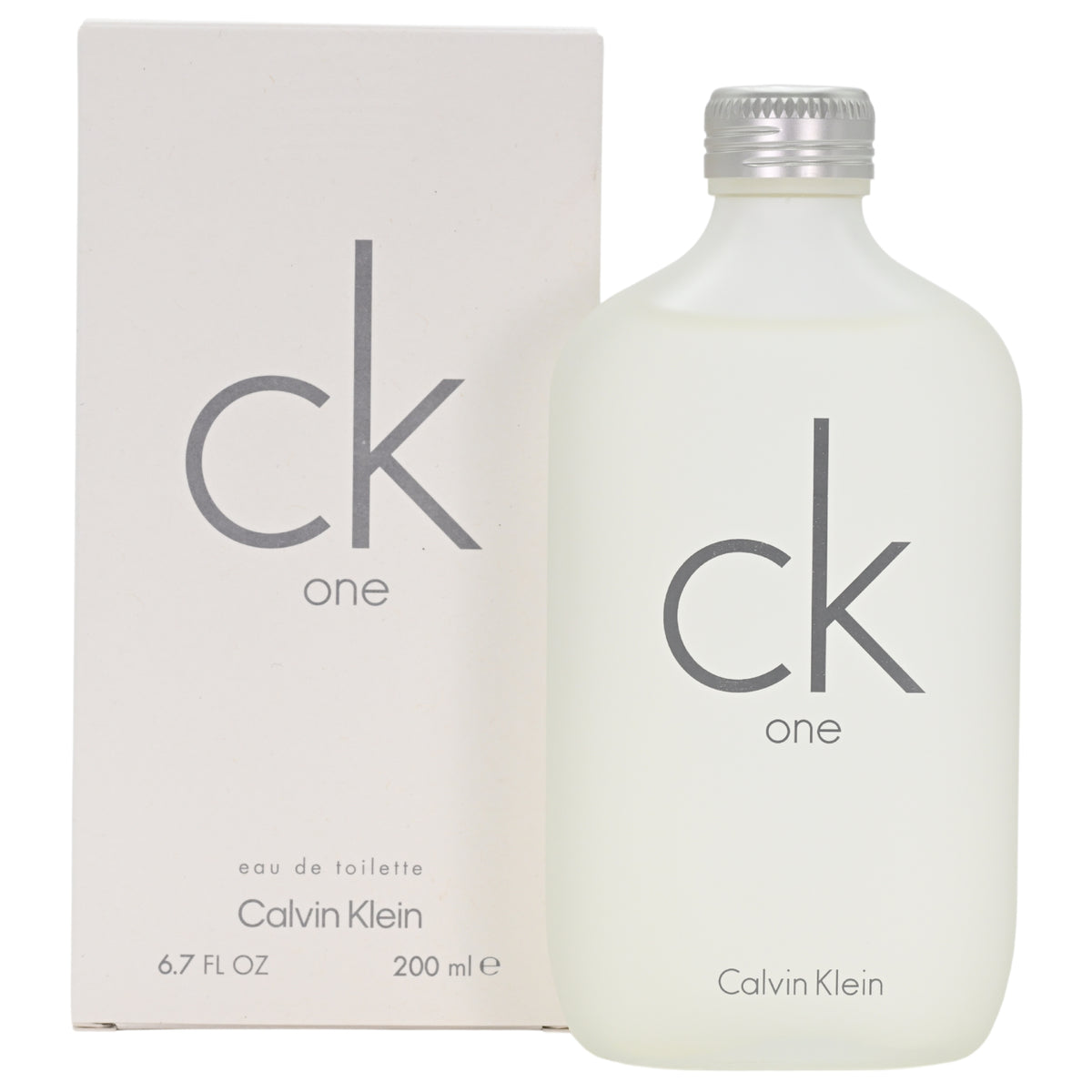 CK ONE by Calvin Klein Perfume for Unisex EDT 6.7 / 6.8 oz New in Box 088300107438