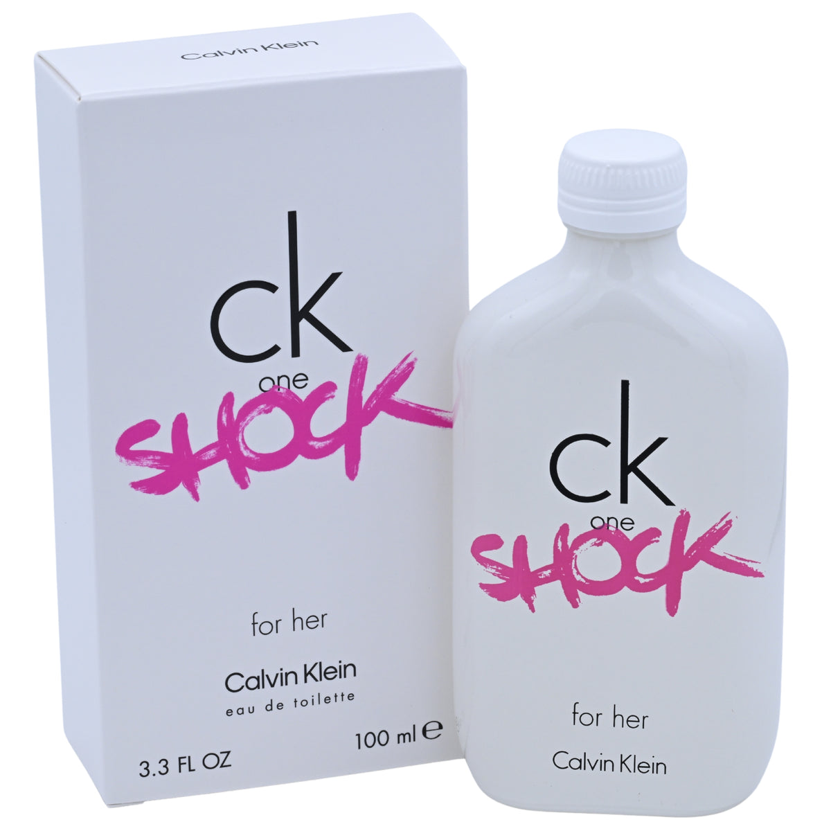 CK One Shock by Calvin Klein 3.3 / 3.4 oz EDT For Women NEW in BOX 3607342402065
