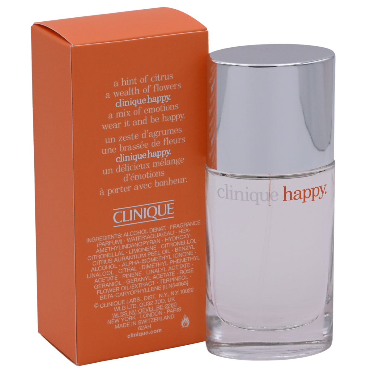 Clinique Happy Eau de Parfum Spray for Women 1 oz (30 ml) by Clinique 020714997298