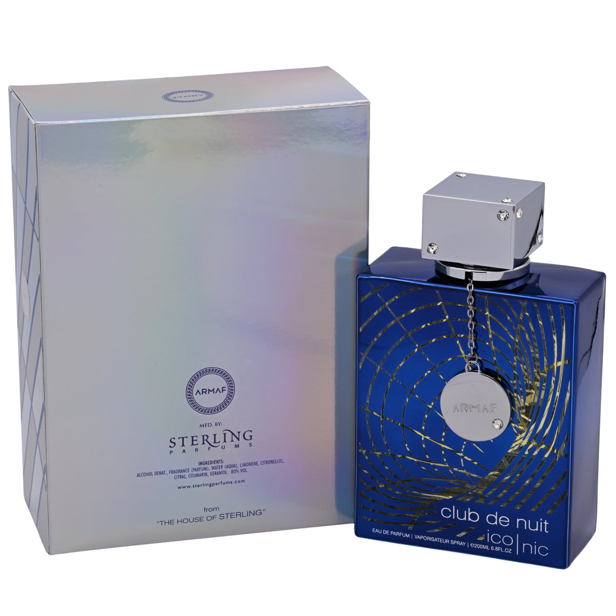 Club de Nuit Iconic by Armaf cologne for men EDP 6.7 / 6.8 oz New in Box 6294015164299