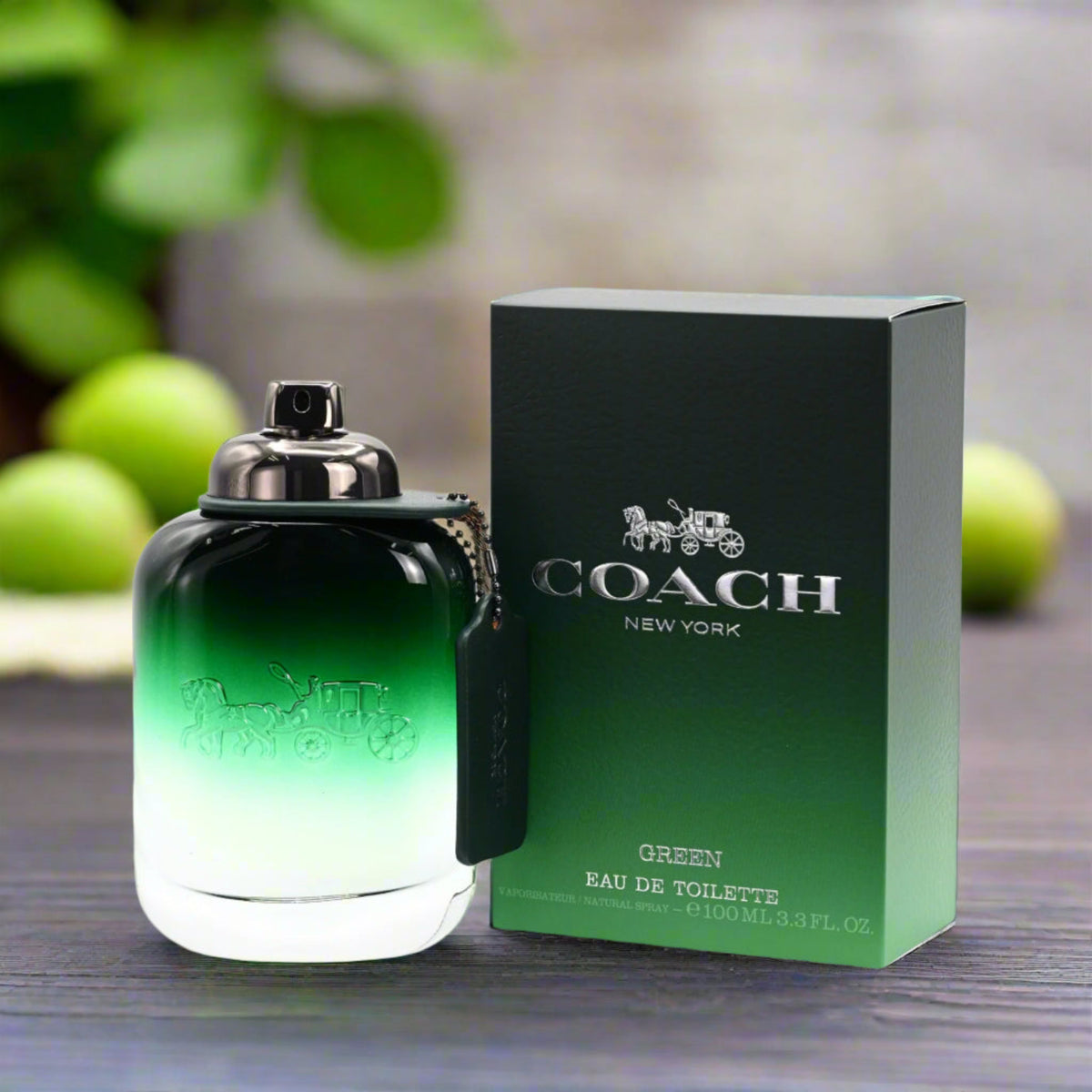 Coach Green by Coach cologne for men EDT 3.3 /3.4  oz New in Box 3386460141253
