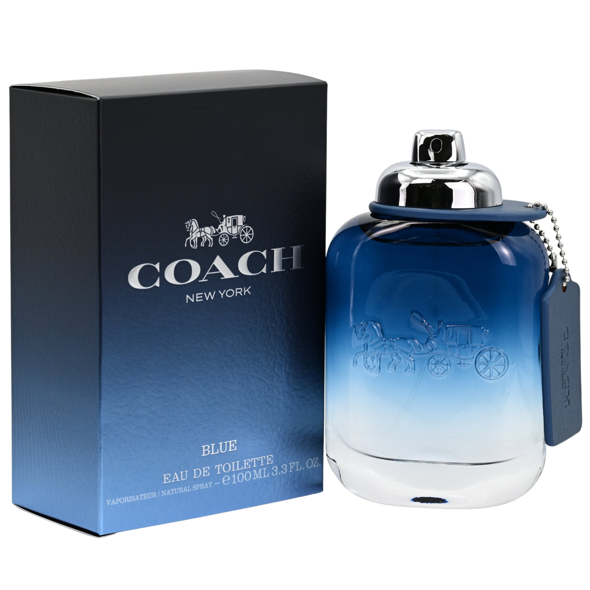 COACH NEW YORK BLUE by Coach cologne for men EDT 3.3 / 3.4 oz New In Box 3386460113724