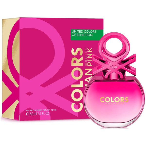 Colors De Benetton Pink by Benetton for women EDT 1.7 oz New in Box