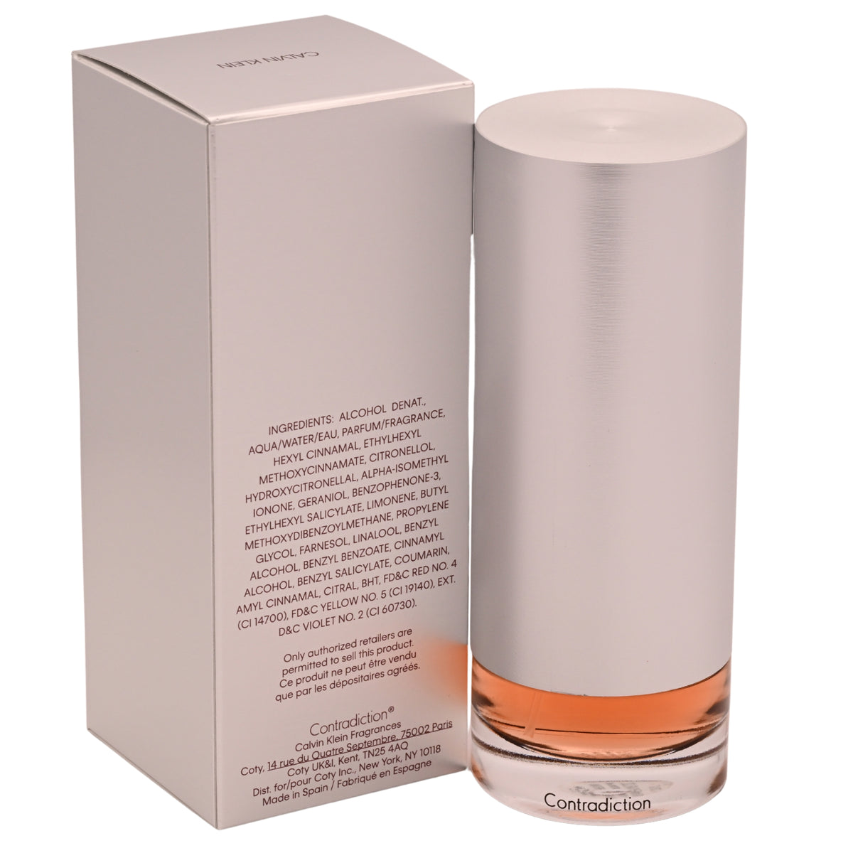 CONTRADICTION by Calvin Klein 3.4 oz EDP Perfume For Women New in Box Sealed 088300602513