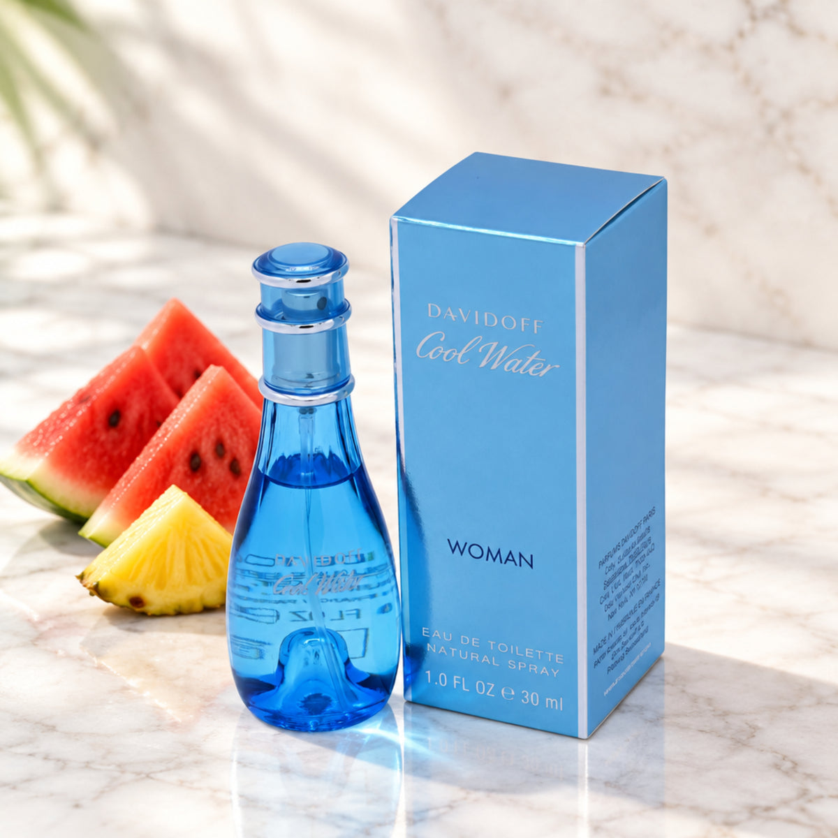 Cool Water by Davidoff for women EDT 1.0 oz New in Box 3414202011820