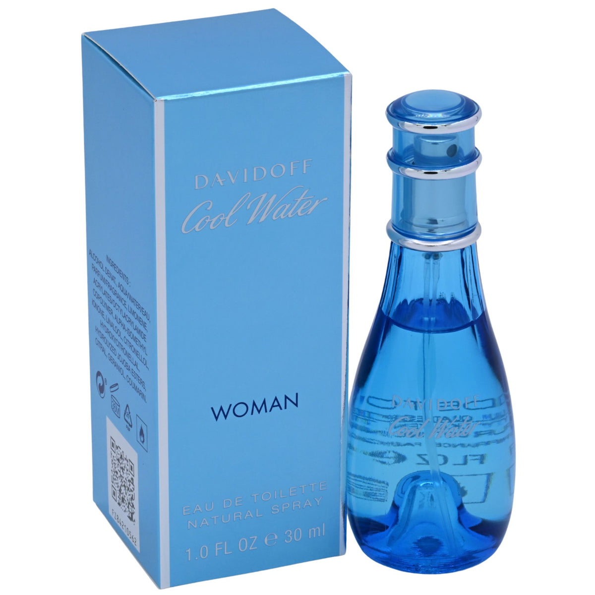 Cool Water by Davidoff for women EDT 1.0 oz New in Box 3414202011820
