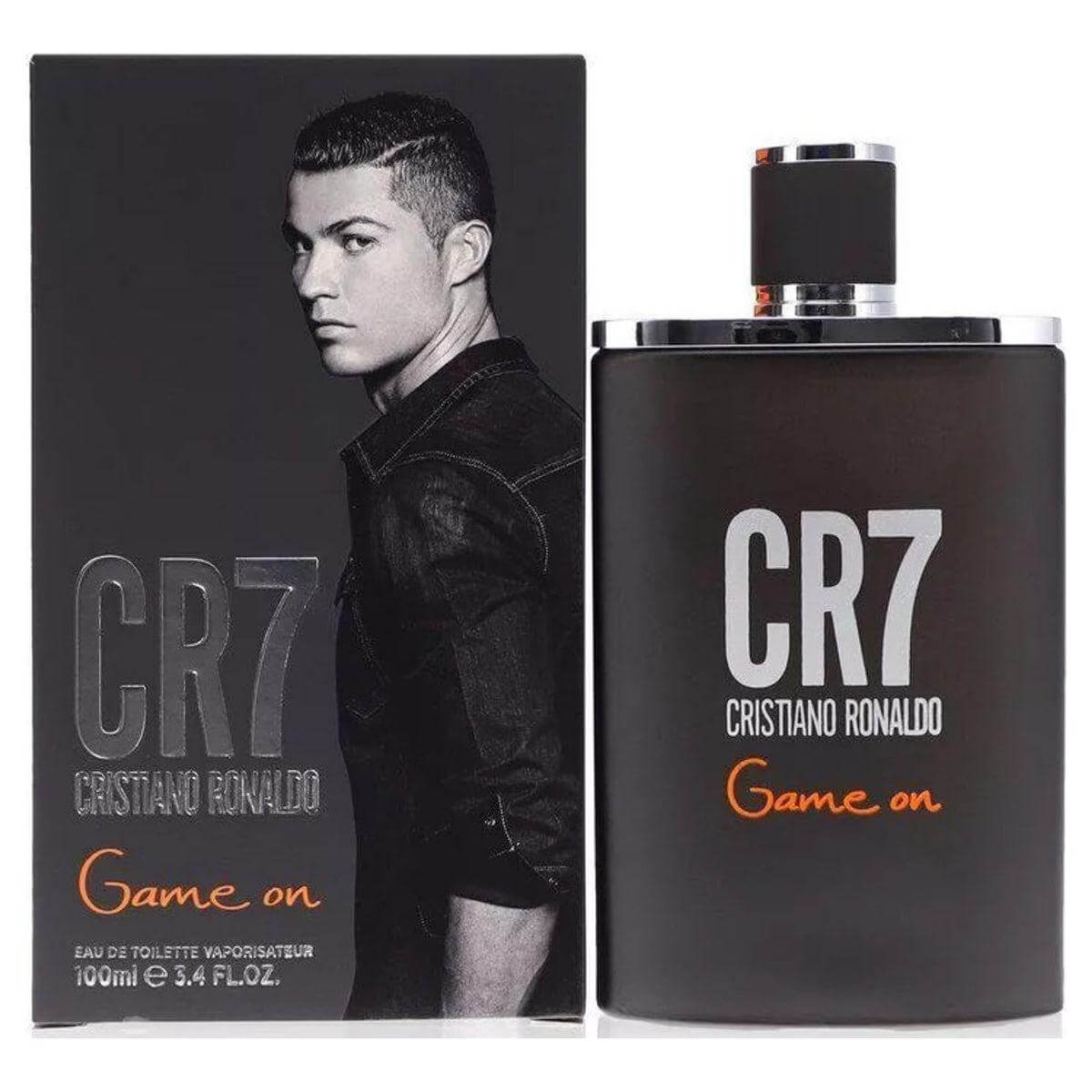 CR7 Game on by Cristiano Ronaldo cologne for him EDT 3.3 / 3.4 oz New in Box 5060524510909