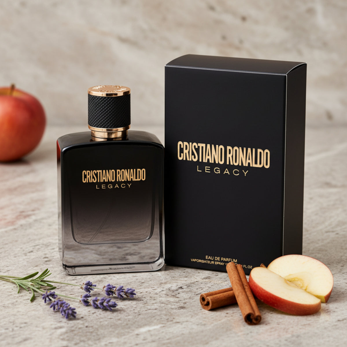 Cristiano Ronaldo Legacy Eau de Parfum Spray for Men 3.4 oz (100 ml) New Retail Box 5060524511425