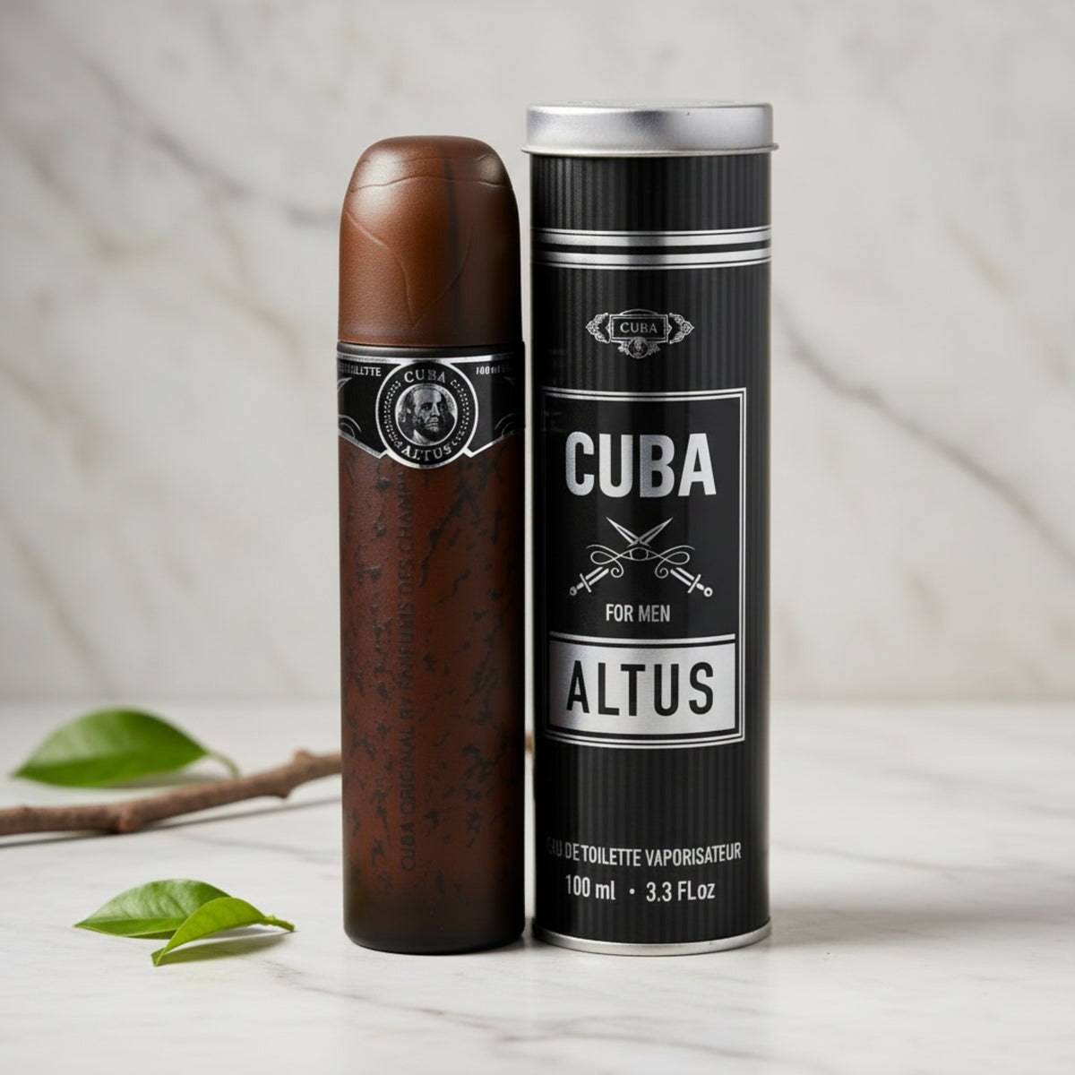 Cuba Altus Eau de Toilette Spray for Men 3.3 oz (100 ml) by Cuba 5425039223711