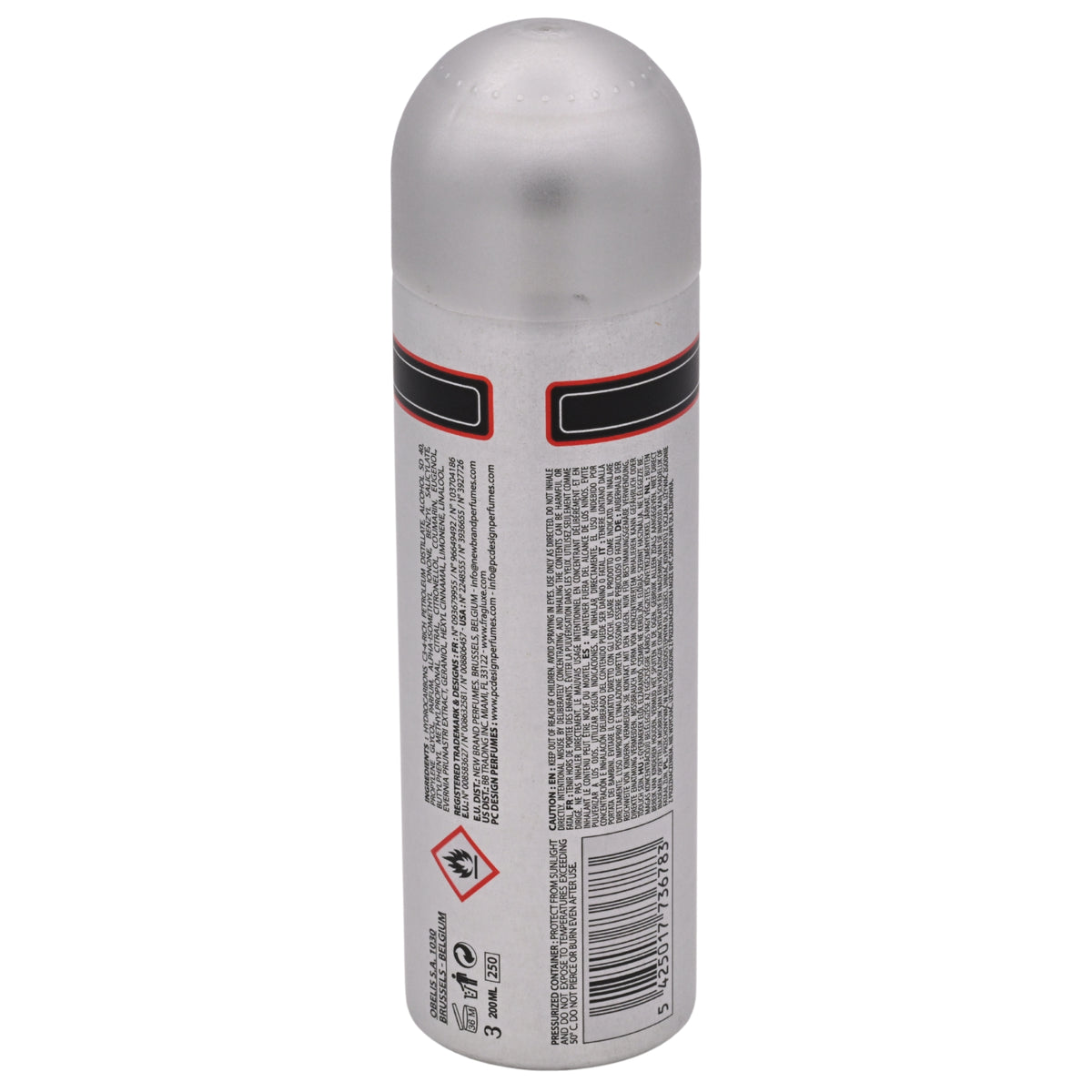 Cuba Black by Cuba Body Spray for Men, 6.7 oz (200 ml) 5425017736783
