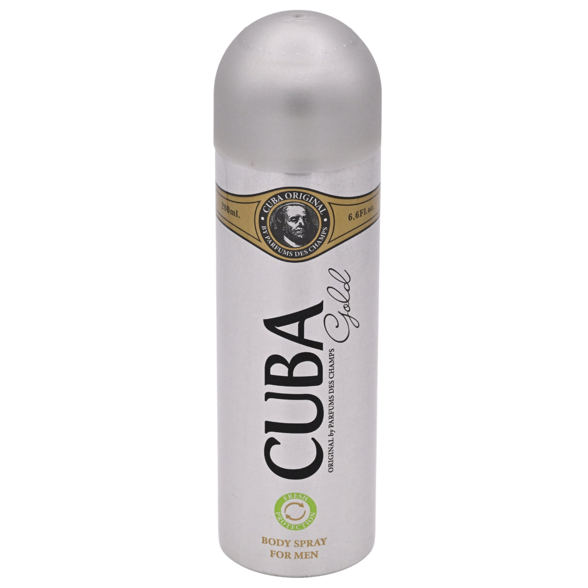 Cuba Cuba Gold Body Spray (Deodorant Spray) for Men, 6.6 oz 5425017732747