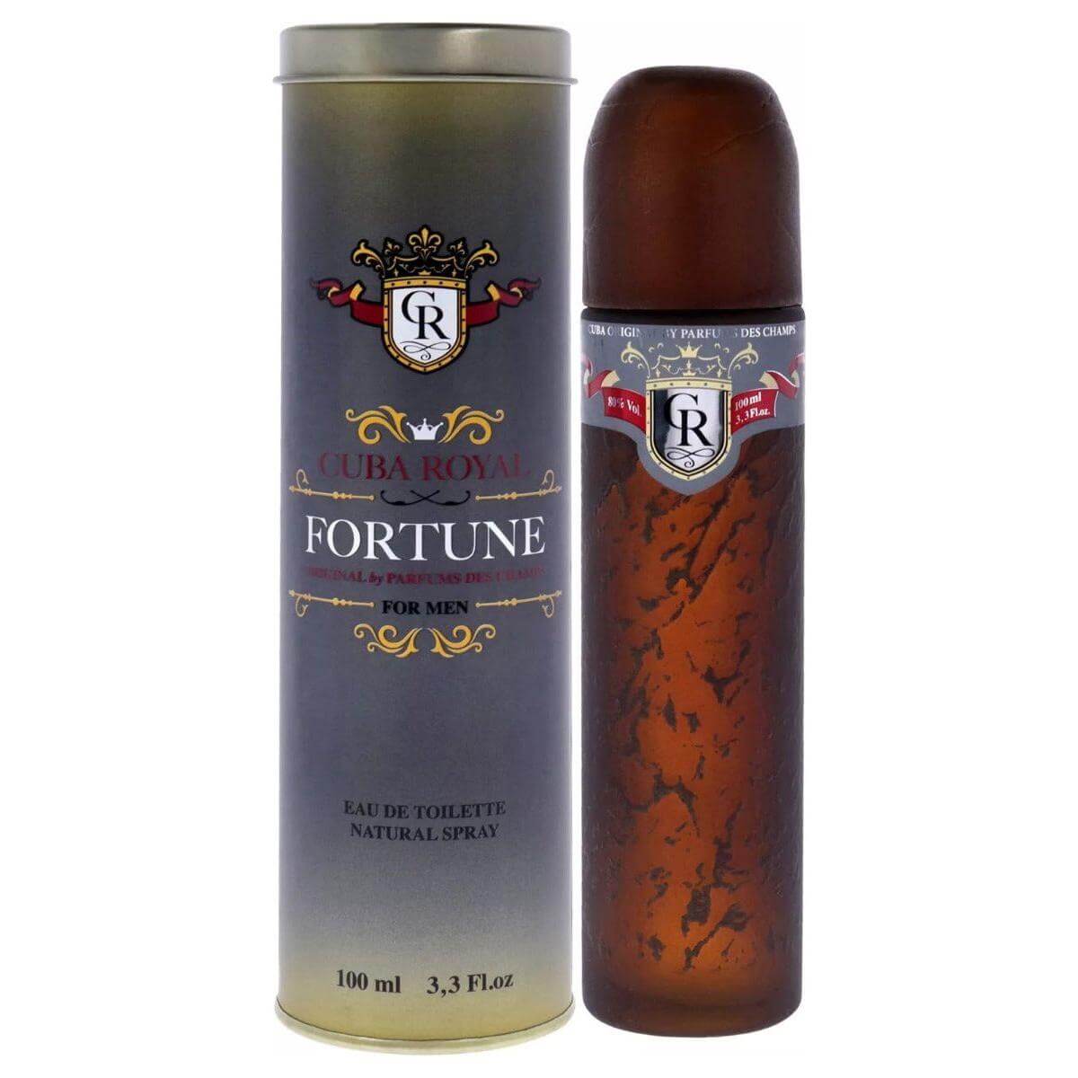 Cuba Royal Fortune by Cuba cologne for men 3.3 / 3.4 oz New in Box 5425039222707