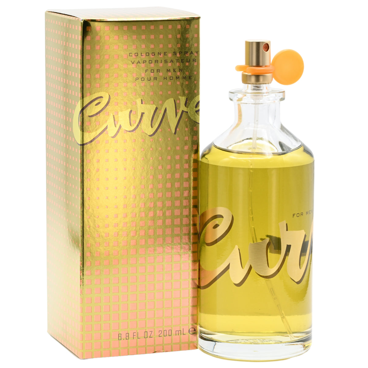 Curve Cologne for Men by Liz Claiborne 6.7 / 6.8 oz Spray EDC New in Box 098691035524