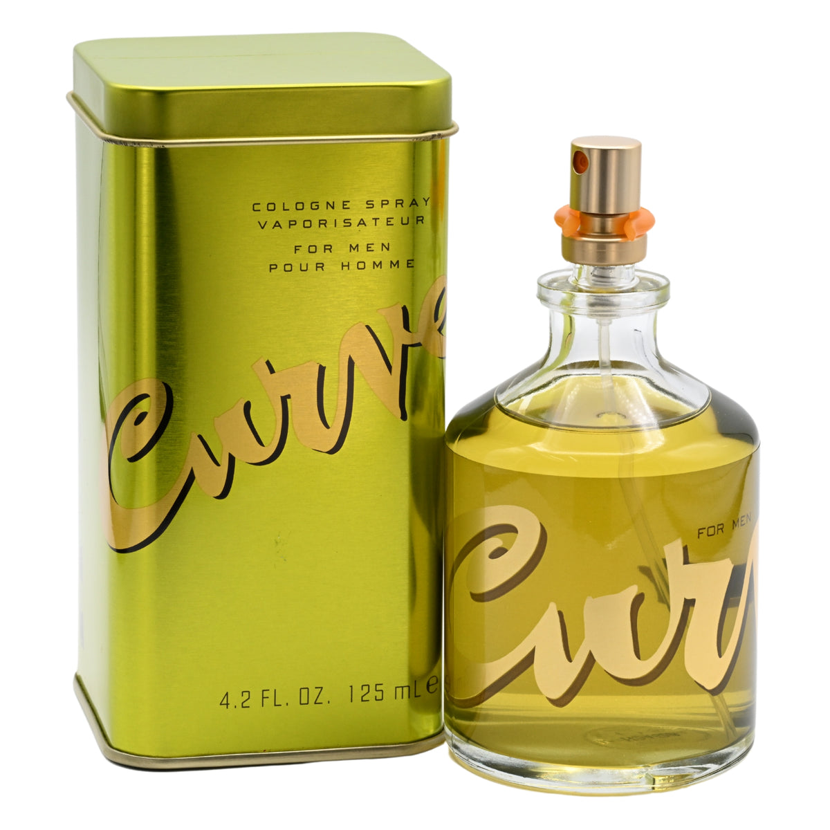 CURVE for Men by Liz Claiborne 4.2 oz edt Cologne Spray New in Can / TIN 719346134866