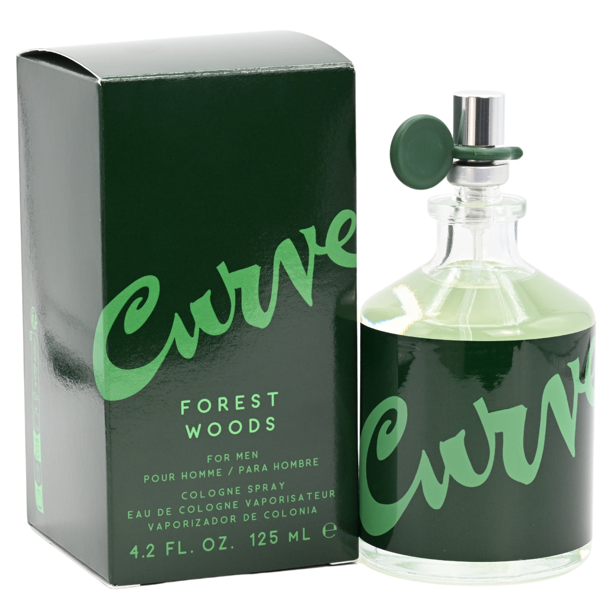 Curve Forest Woods by Liz Claiborne cologne for men EDC 4.2 oz New in Box 719346263443