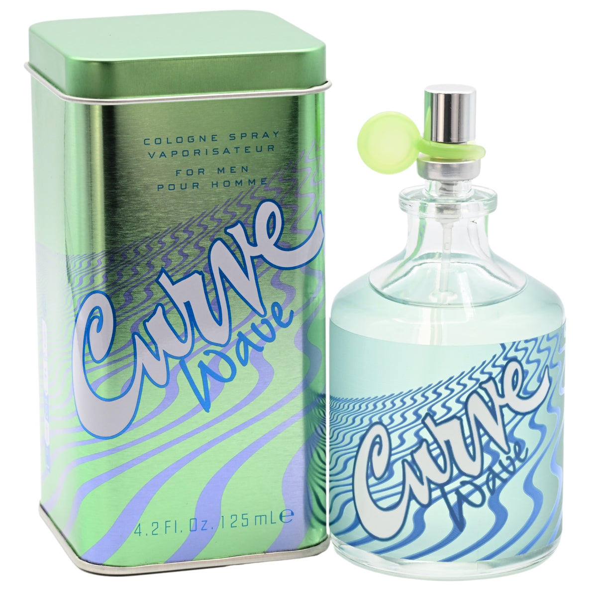 Curve Wave Cologne for Men by Liz Claiborne 4.2 oz New in Box / Can 098691030482